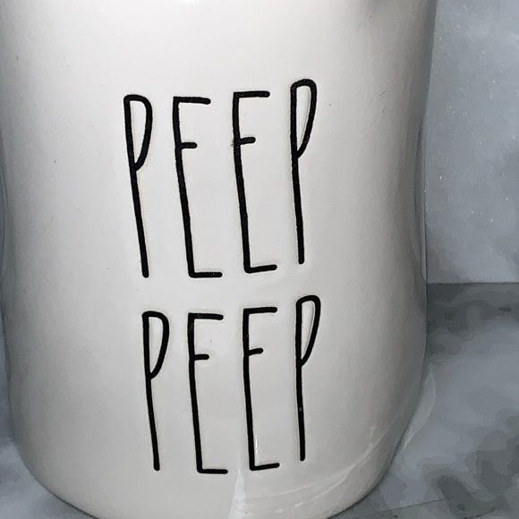 “PEEP PEEP” Lemon Meringue Candle Rae Dunn - Picture 3 of 9